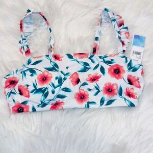 Women's slimming control ruffle top